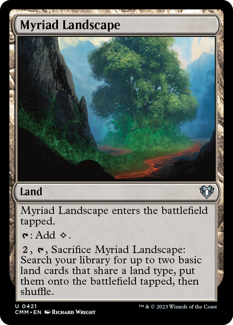 Myriad Landscape (CMM-421) - [Commander Masters]