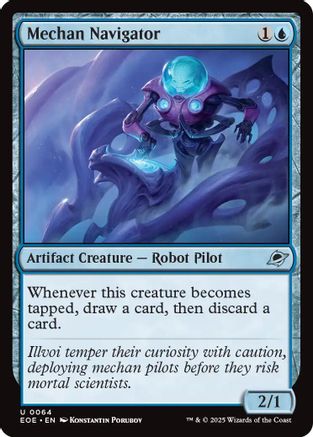 Mechan Navigator (EOE-064) - [Edge of Eternities] Foil