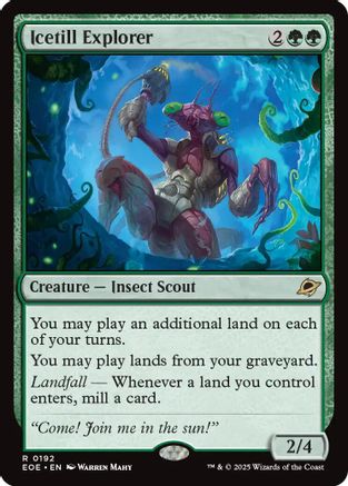 Icetill Explorer (EOE-192) - [Edge of Eternities] Foil