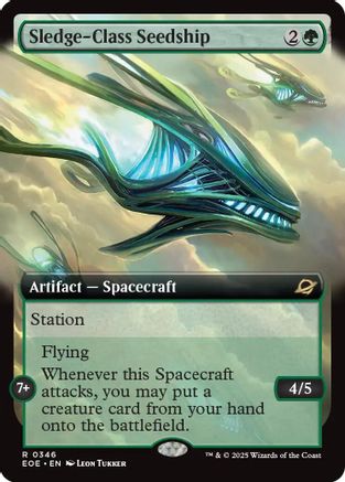 Sledge-Class Seedship (Extended Art) (EOE-346) - [Edge of Eternities]