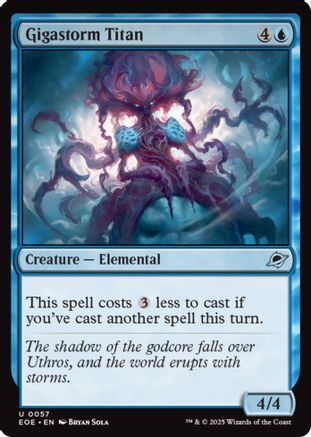 Gigastorm Titan (EOE-057) - [Edge of Eternities]
