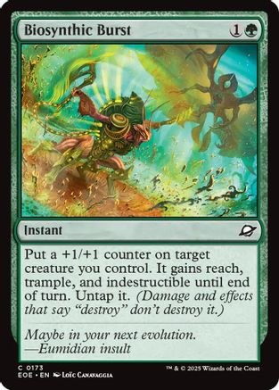 Biosynthic Burst (EOE-173) - [Edge of Eternities] Foil