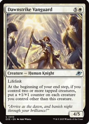 Dawnstrike Vanguard (EOE-010) - [Edge of Eternities] Foil