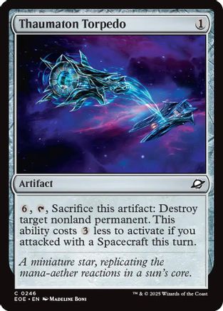Thaumaton Torpedo (EOE-246) - [Edge of Eternities] Foil
