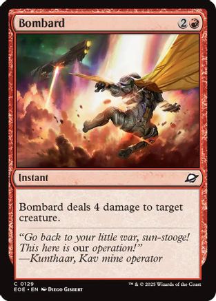 Bombard (EOE-129) - [Edge of Eternities] Foil