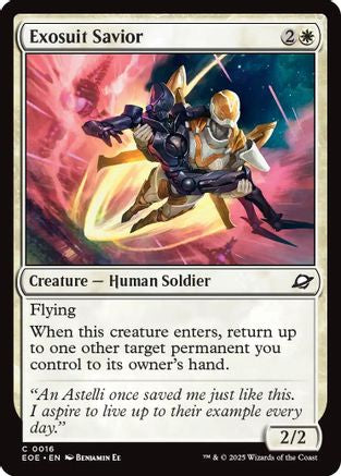 Exosuit Savior (EOE-016) - [Edge of Eternities] Foil