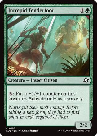Intrepid Tenderfoot (EOE-193) - [Edge of Eternities] Foil