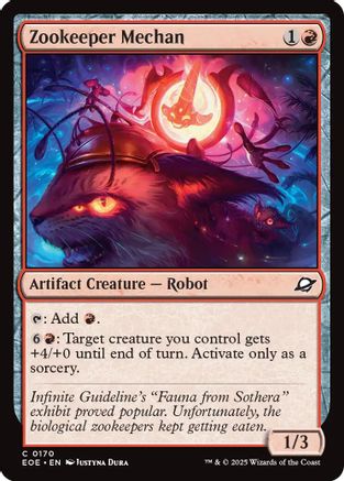 Zookeeper Mechan (EOE-170) - [Edge of Eternities] Foil