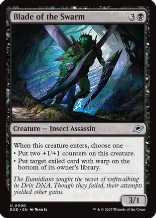 Blade of the Swarm (EOE-090) - [Edge of Eternities] Foil