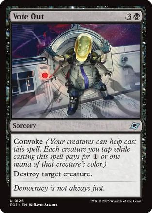 Vote Out (EOE-126) - [Edge of Eternities] Foil