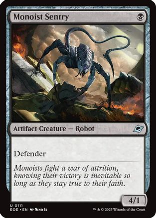 Monoist Sentry (EOE-111) - [Edge of Eternities] Foil