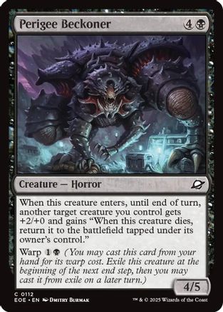 Perigree Beckoner (EOE-112) - [Edge of Eternities] Foil
