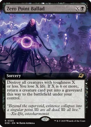 Zero Point Ballad (Extended Art) (EOE-335) - [Edge of Eternities] Foil