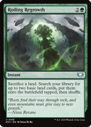 Roiling Regrowth (EOC-105) - [Commander: Edge of Eternities]