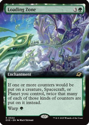 Loading Zone (Extended Art) (EOE-344) - [Edge of Eternities] Foil
