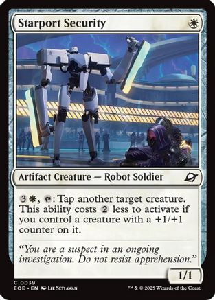 Starport Security (EOE-039) - [Edge of Eternities] Foil