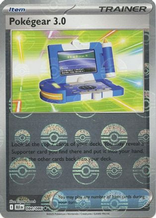 Pokegear 3.0 (Poke Ball Pattern) 084/086 - [SV Black Bolt] Holofoil