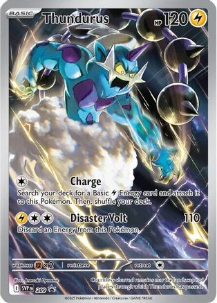 Thundurus - 209 209 - [SV Scarlet & Violet Promo Cards] Holofoil