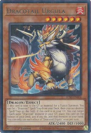 Dracotail Urgula (JUSH-EN004) - Justice Hunters 1st Edition