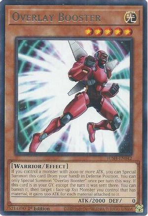 Overlay Booster (JUSH-EN042) - Justice Hunters 1st Edition