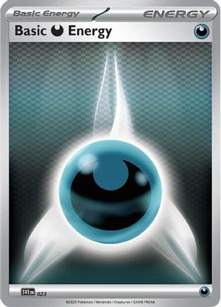 Basic Darkness Energy - 023 23 - [SVE Scarlet & Violet Energies]