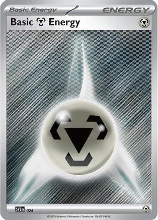 Basic Metal Energy - 024 24 - [SVE Scarlet & Violet Energies] Reverse Holofoil