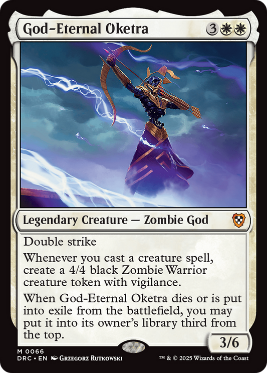 God-Eternal Oketra (DRC-066) - [Commander: Aetherdrift]