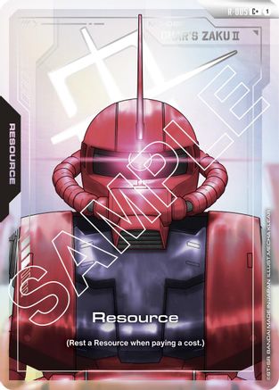 Resource (R-005) (C+) (R-005) - Newtype Rising Holofoil