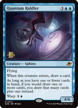Quantum Riddler (PRE-072) - [Prerelease Cards] Foil