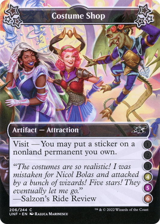 Costume Shop (UNF-206F) - [Unfinity] Foil