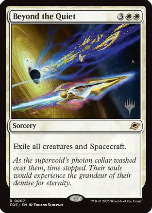 Beyond the Quiet (PPEOE-007) - [Promo Pack: Edge of Eternities] Foil