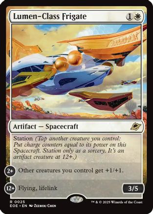 Lumen-Class Frigate (PPEOE-025) - [Promo Pack: Edge of Eternities] Foil
