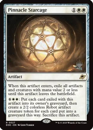 Pinnacle Starcage (PPEOE-027) - [Promo Pack: Edge of Eternities] Foil