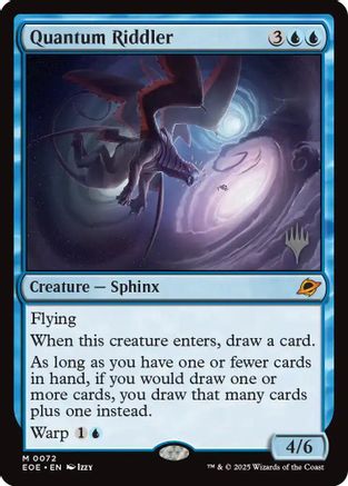 Quantum Riddler (PPEOE-072) - [Promo Pack: Edge of Eternities] Foil