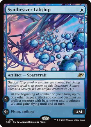 Synthesizer Labship (PPEOE-081) - [Promo Pack: Edge of Eternities] Foil