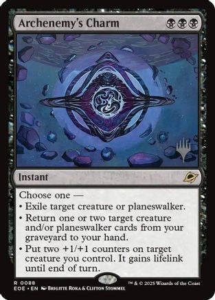 Archenemy's Charm (PPEOE-088) - [Promo Pack: Edge of Eternities] Foil