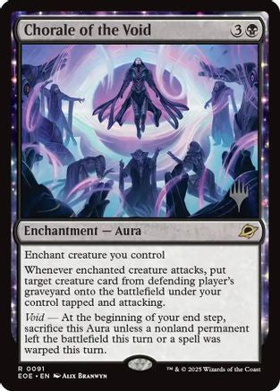 Chorale of the Void (PPEOE-091) - [Promo Pack: Edge of Eternities] Foil