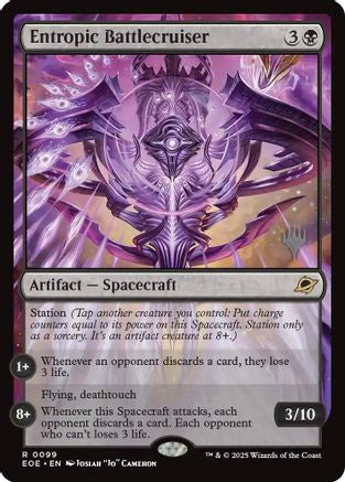Entropic Battlecruiser (PPEOE-099) - [Promo Pack: Edge of Eternities] Foil