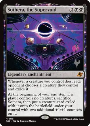 Sothera, the Supervoid (PPEOE-115) - [Promo Pack: Edge of Eternities] Foil