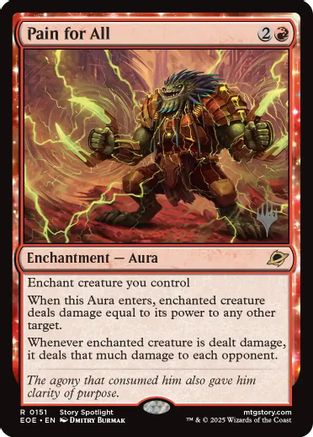 Pain for All (PPEOE-151) - [Promo Pack: Edge of Eternities]