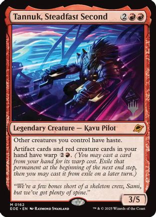Tannuk, Steadfast Second (PPEOE-162) - [Promo Pack: Edge of Eternities]
