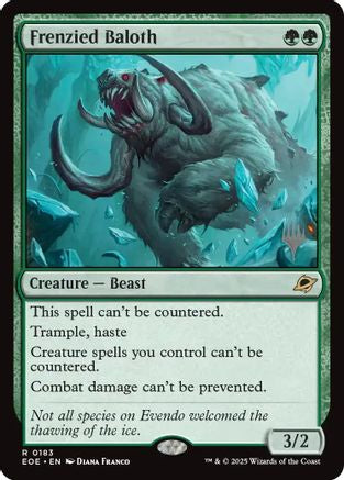 Frenzied Baloth (PPEOE-183) - [Promo Pack: Edge of Eternities] Foil