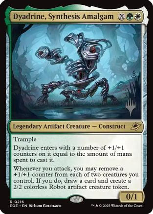 Dyadrine, Synthesis Amalgam (PPEOE-216) - [Promo Pack: Edge of Eternities] Foil