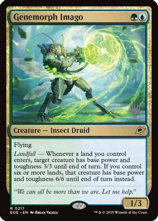Genemorph Imago (PPEOE-217) - [Promo Pack: Edge of Eternities] Foil