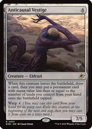 Anticausal Vestige (PPEOE-001) - [Promo Pack: Edge of Eternities] Foil