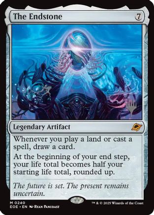 The Endstone (PPEOE-240) - [Promo Pack: Edge of Eternities] Foil