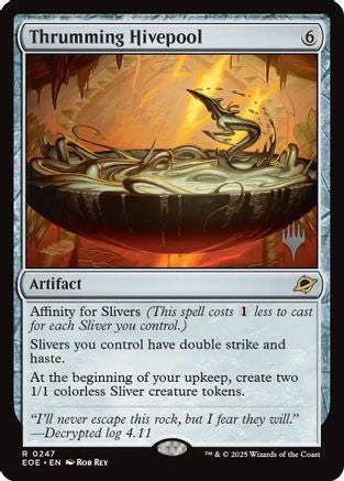 Thrumming Hivepool (PPEOE-247) - [Promo Pack: Edge of Eternities]