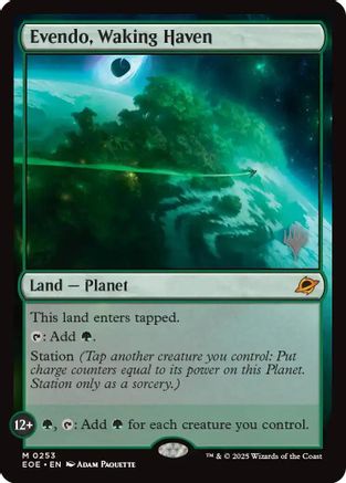 Evendo, Waking Haven (PPEOE-253) - [Promo Pack: Edge of Eternities] Foil