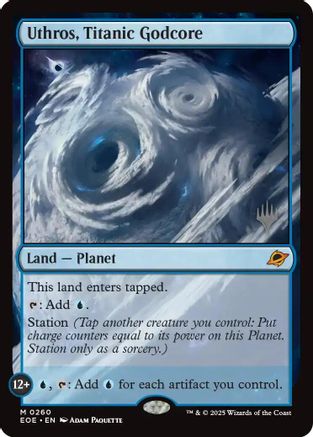 Uthros, Titanic Godcore (PPEOE-260) - [Promo Pack: Edge of Eternities] Foil