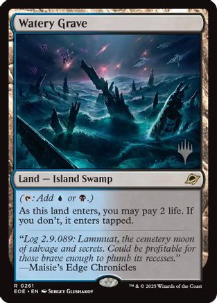 Watery Grave (PPEOE-261) - [Promo Pack: Edge of Eternities] Foil